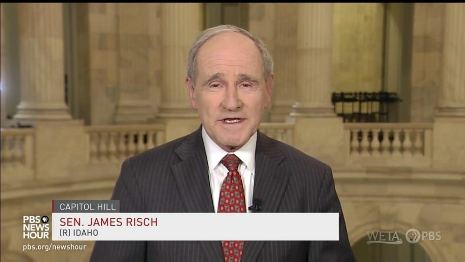 risch on PBS news